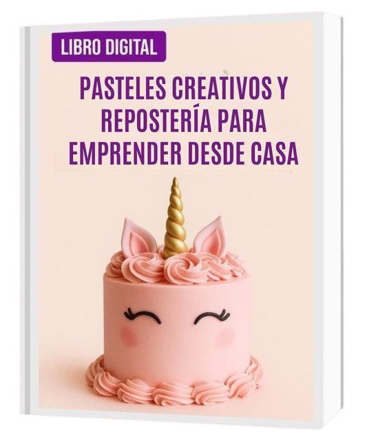 ¡Libro Digital "PASTELES CREATIVOS"! 🍰 Promo Pack 7 eBook al precio de 1